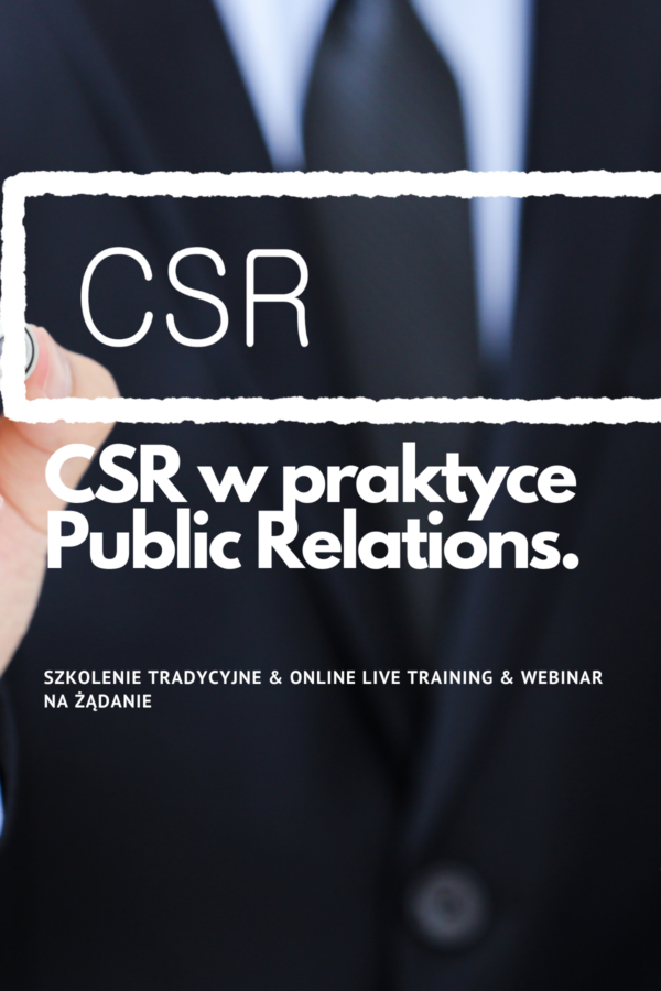 Szkolenie CSR w PR