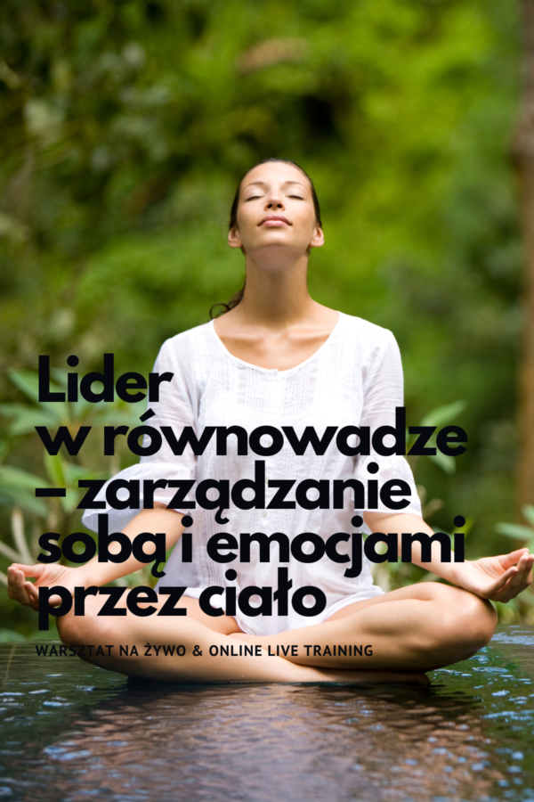 Warsztaty Lider w równowadze – zarządzanie sobą i emocjami przez ciało